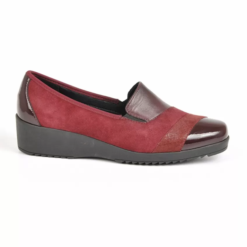 Chaussures Confort | LADY CONFORT Chaussures Femme Bordeaux