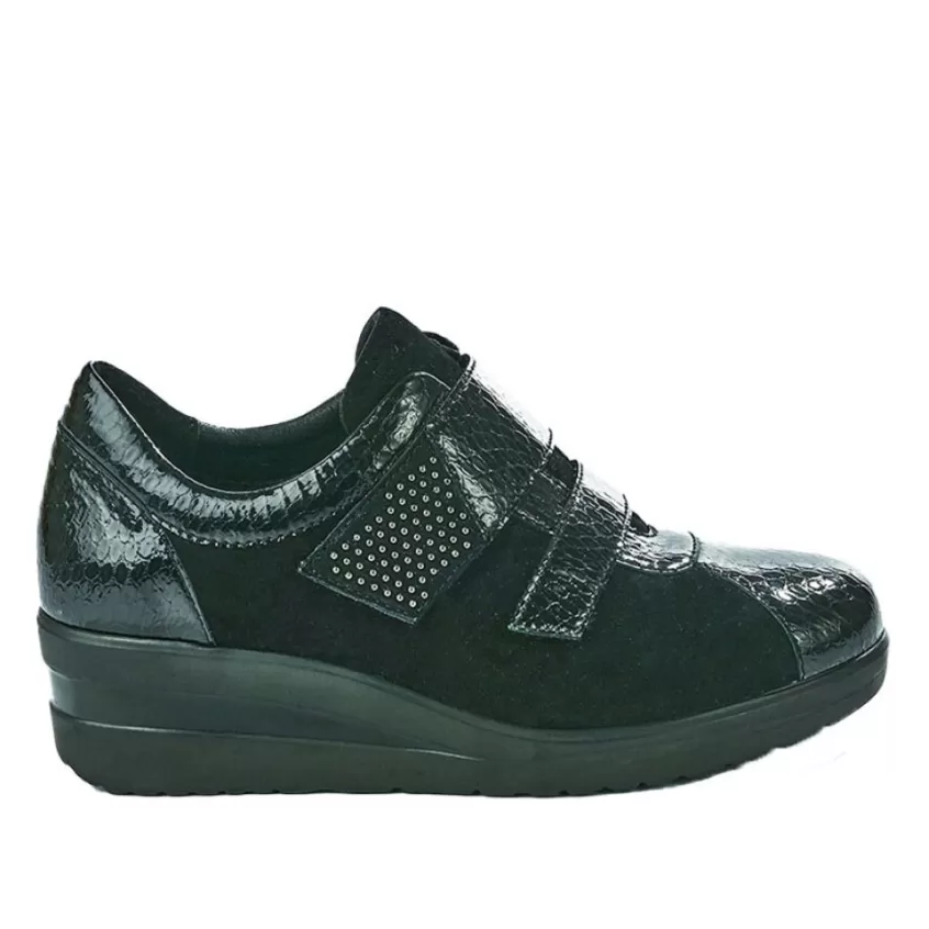 Chaussures Confort | SCALINA Derbies Femme Noir