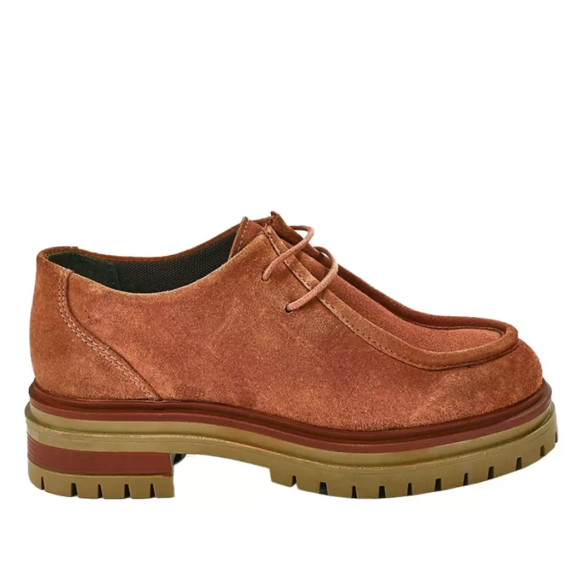 Derbies | TIPO ALTO Derbies Femme Camel