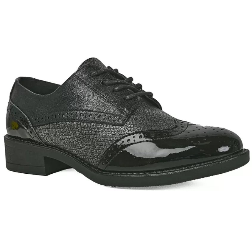Derbies | VICE VERSA Derbies Femme Noir Et Vernis