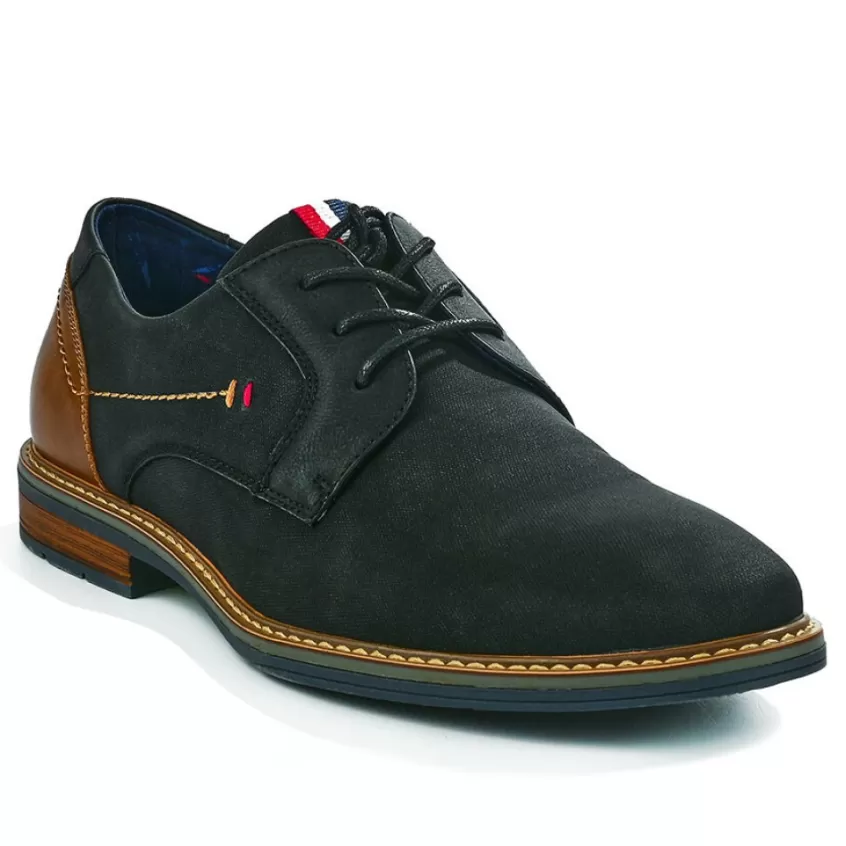 Derbies, Chaussures De Ville | FORTUNATO Derbies Homme Bi-Matieres Noir