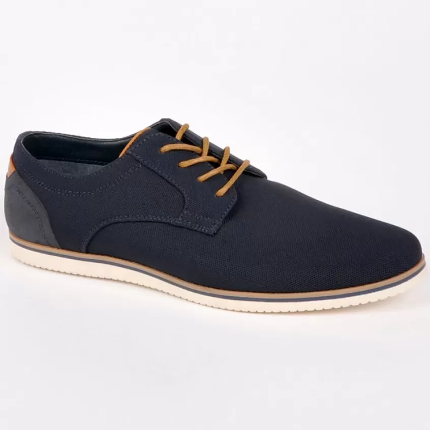 Derbies, Chaussures De Ville | STREET LIFE Derbies Homme Semelles Souples Bleu Marine