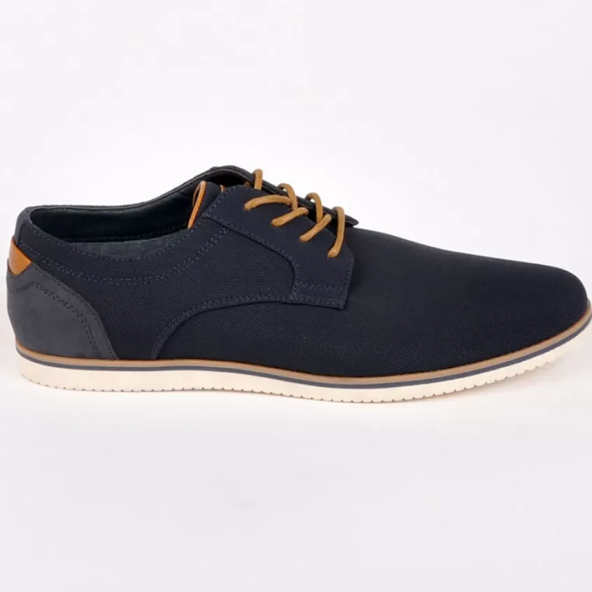 Derbies, Chaussures De Ville | STREET LIFE Derbies Homme Semelles Souples Bleu Marine