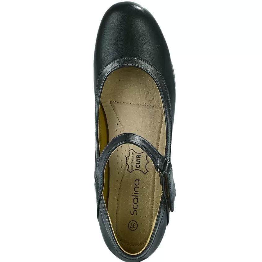 Chaussures Confort | SCALINA Escarpins A Brides Femme Bicolore