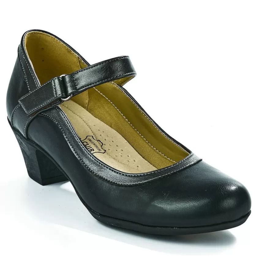 Chaussures Confort | SCALINA Escarpins A Brides Femme Bicolore