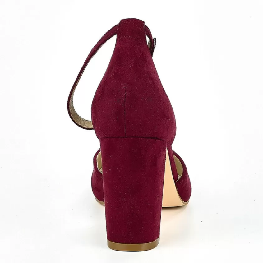 Escarpins | MASCARA Escarpins A Brides Femme Bordeaux