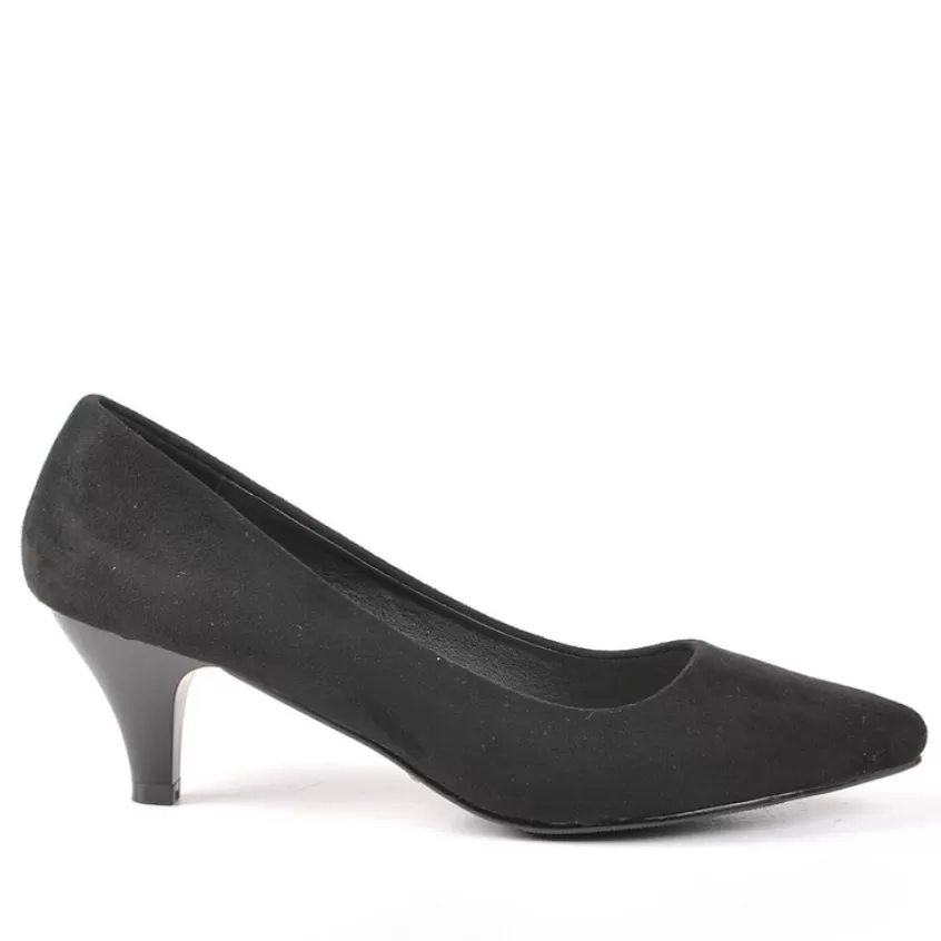 Escarpins | VICE VERSA Escarpins Femme Aspect Velours Noir