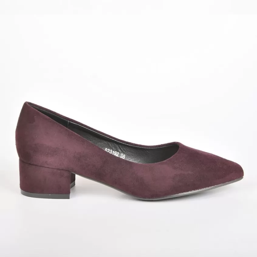 Escarpins | VICE VERSA Escarpins Femme Aspect Velours Violet