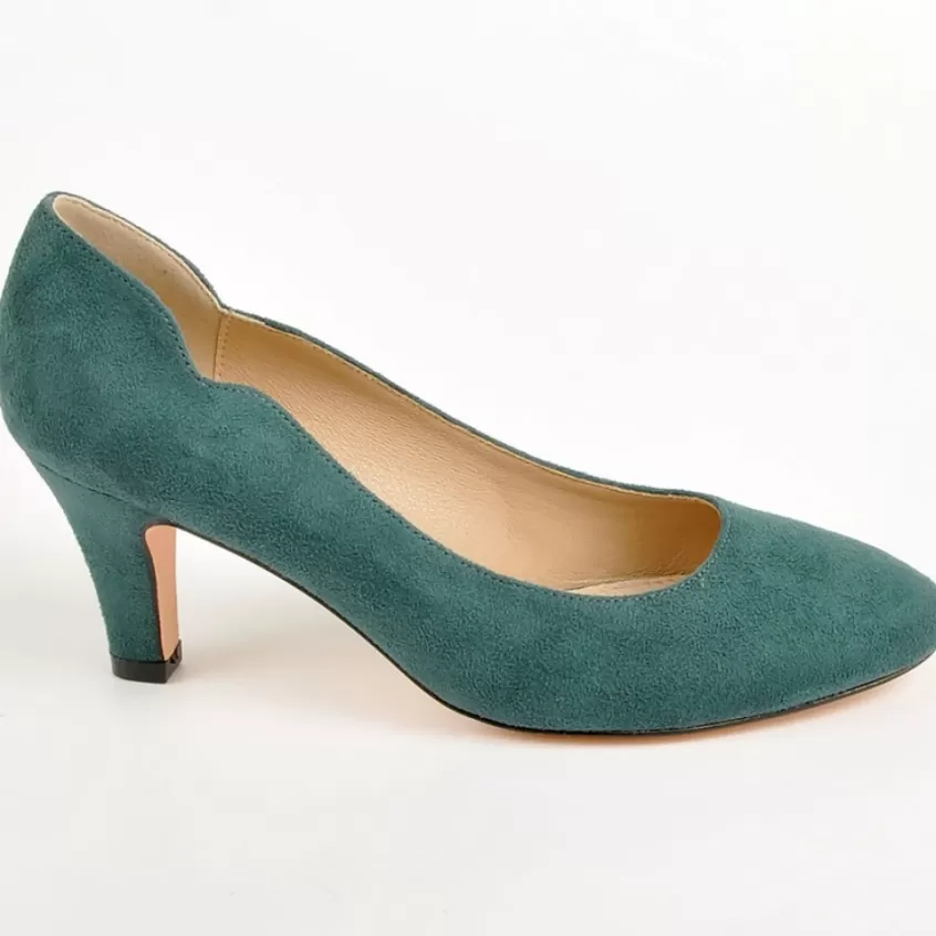 Escarpins | VICE VERSA Escarpins Femme En Suedine Vert