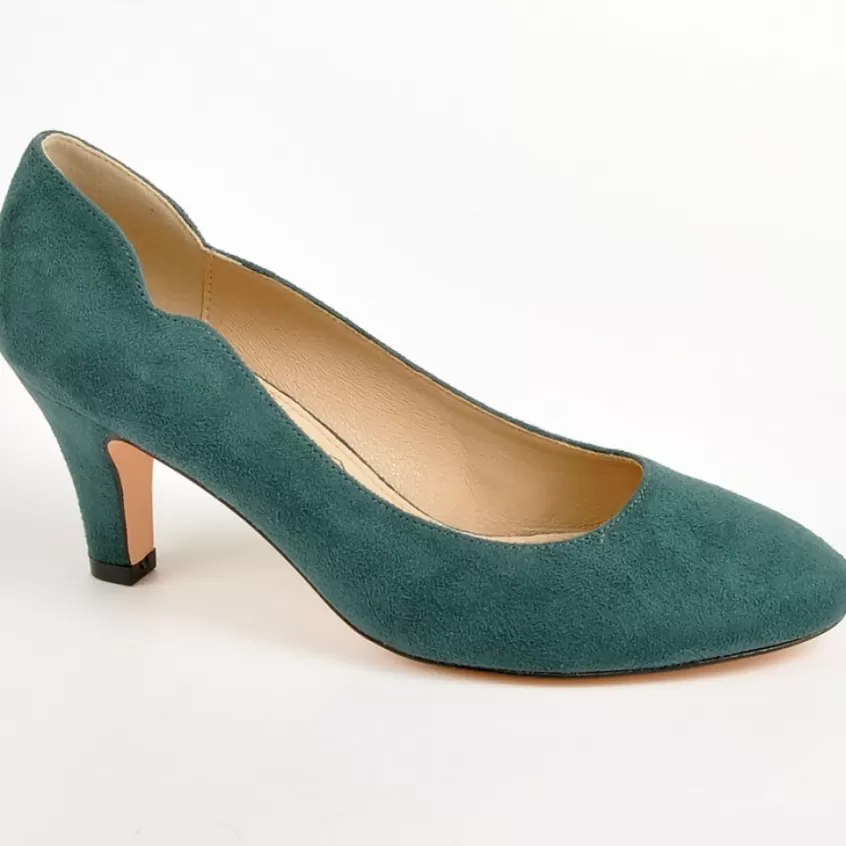 Escarpins | VICE VERSA Escarpins Femme En Suedine Vert