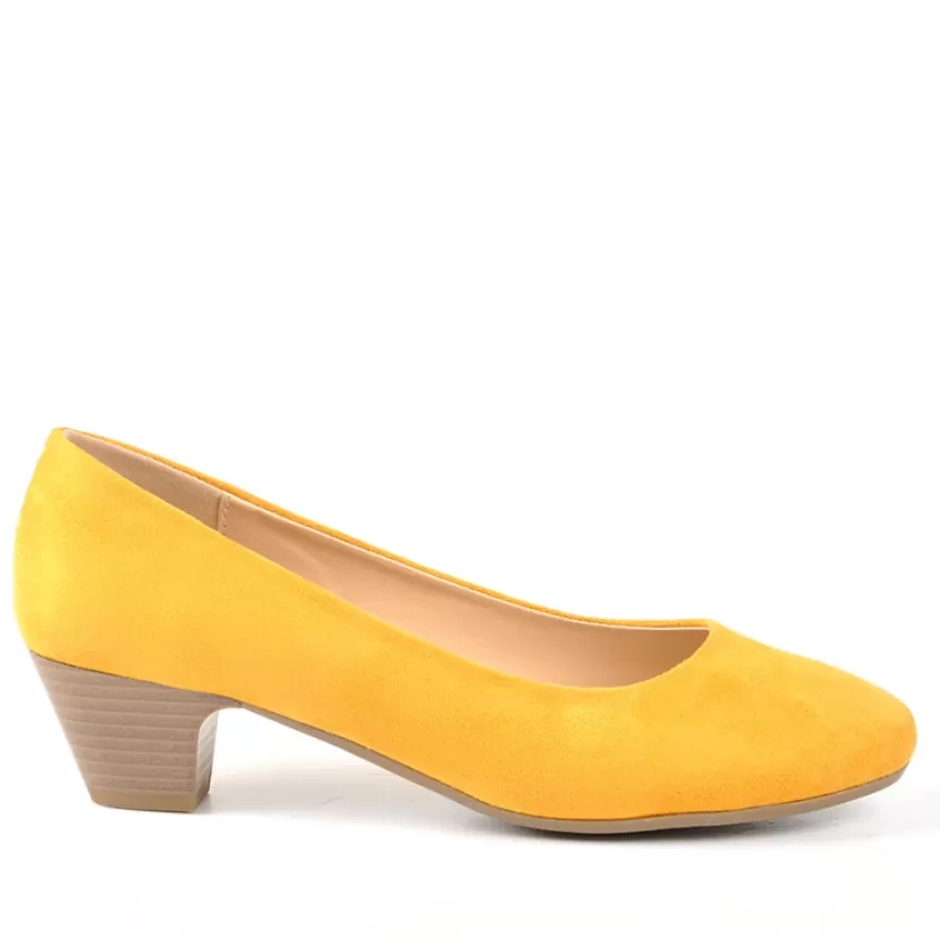 Chaussures Confort | SCALINA Escarpins Femme Jaune