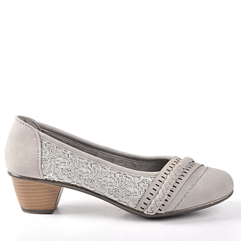 Chaussures Confort | SCALINA Escarpins Gris