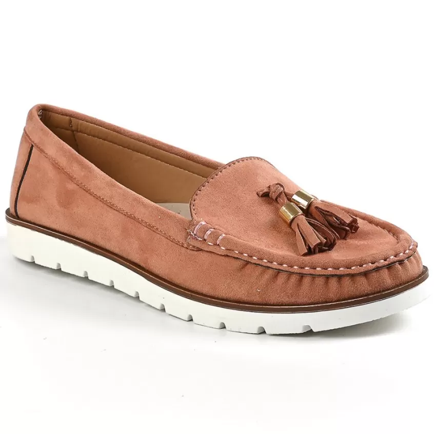 Mocassins | VICE VERSA Mocassins A Pampilles Femme Rose