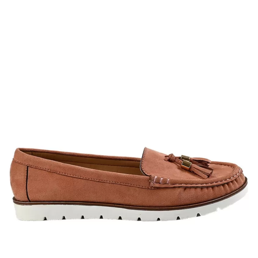 Mocassins | VICE VERSA Mocassins A Pampilles Femme Rose