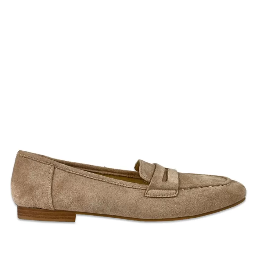 Mocassins | VICE VERSA Mocassins Femme Suedine Beige