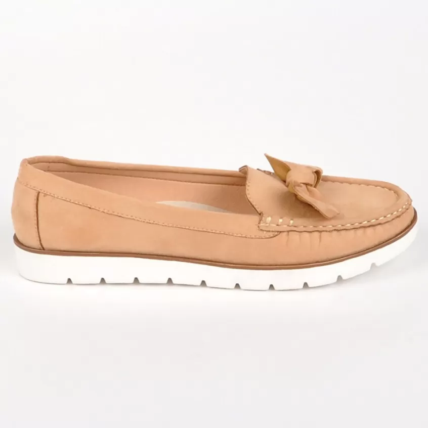 Mocassins | VICE VERSA Mocassins Semelles Souples Beige