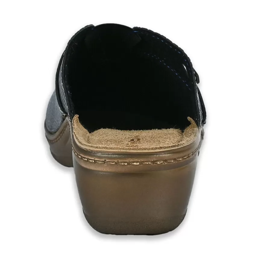 Chaussons | INBLU Mules A Talons Femme Bronze