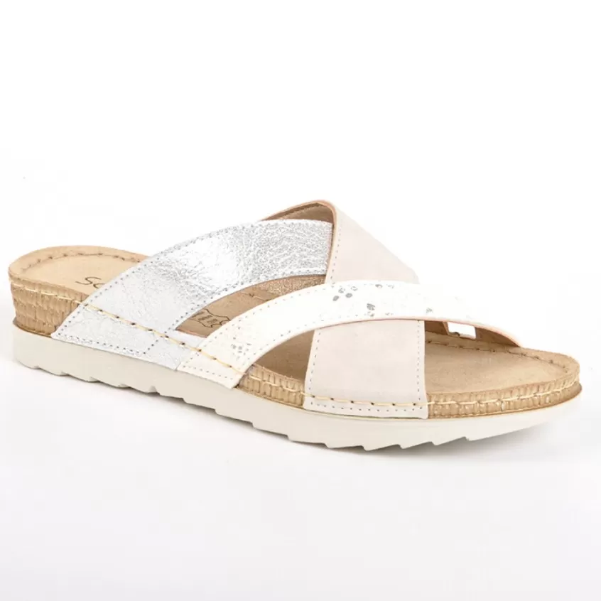 Chaussures Confort | SCALINA Mules Femme Compensees