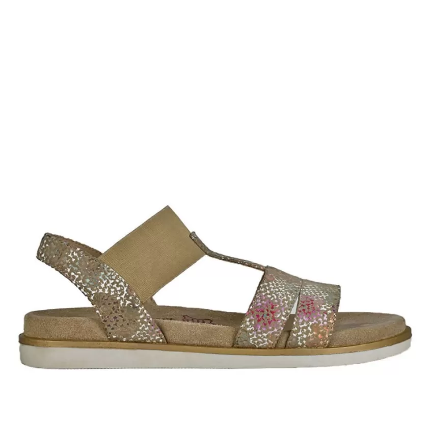 Chaussures Confort | LADY CONFORT Sandales Compensees Multicolore