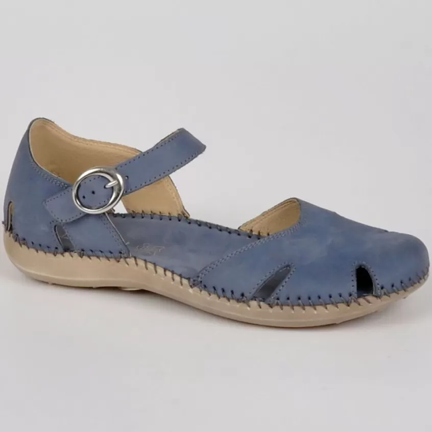 Chaussures Confort | LADY CONFORT Sandales Confort Femme Bleu