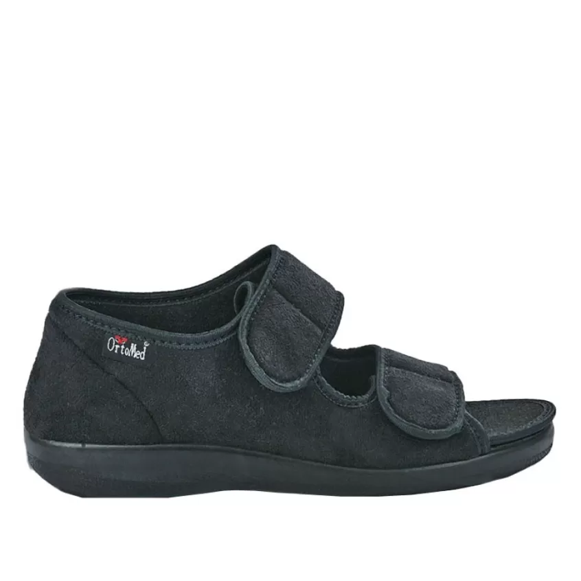 Chaussures Confort | ORTOMED Sandales Femme Noir