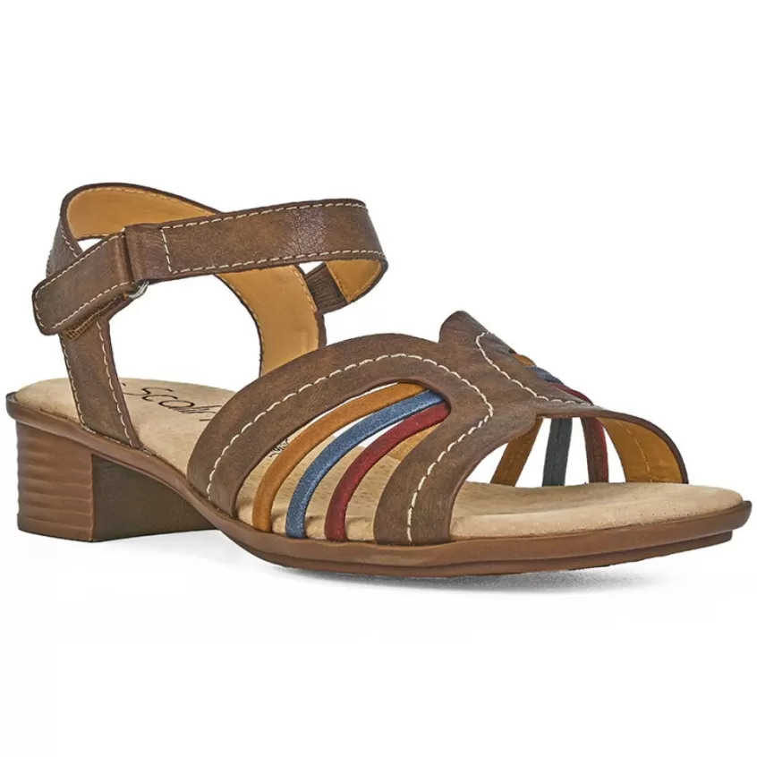Chaussures Confort | SCALINA Sandales Femme Marron