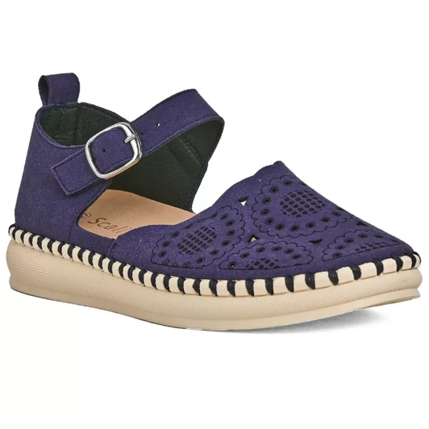 Chaussures Confort | SCALINA Sandales Femme Violet