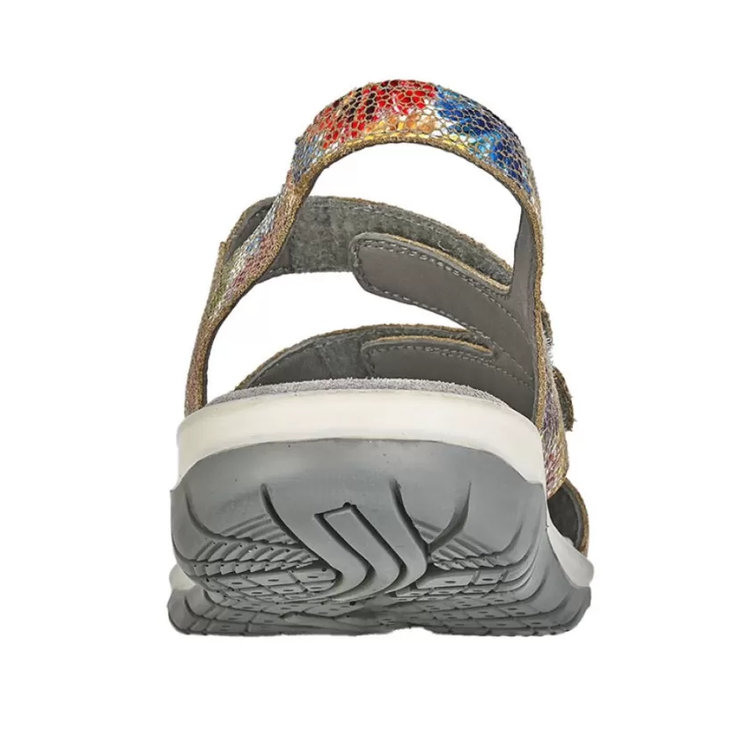 Chaussures Confort | LADY CONFORT Sandales Plates Femme Multicolore
