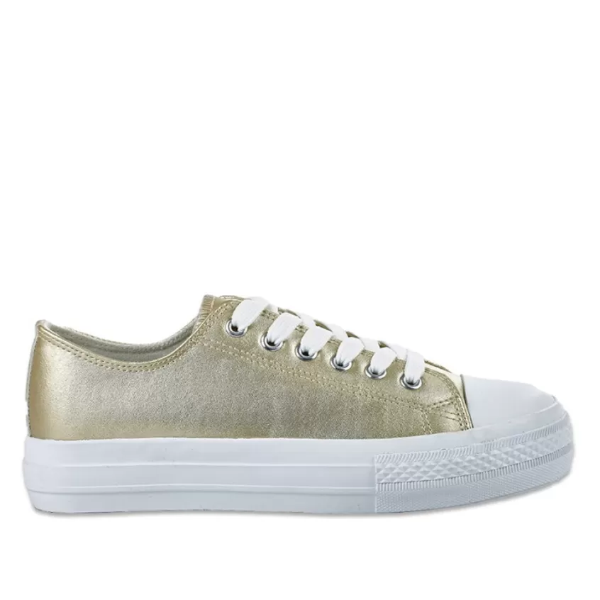 Baskets, Sneakers | STREET LIFE Tennis Femme Dorees