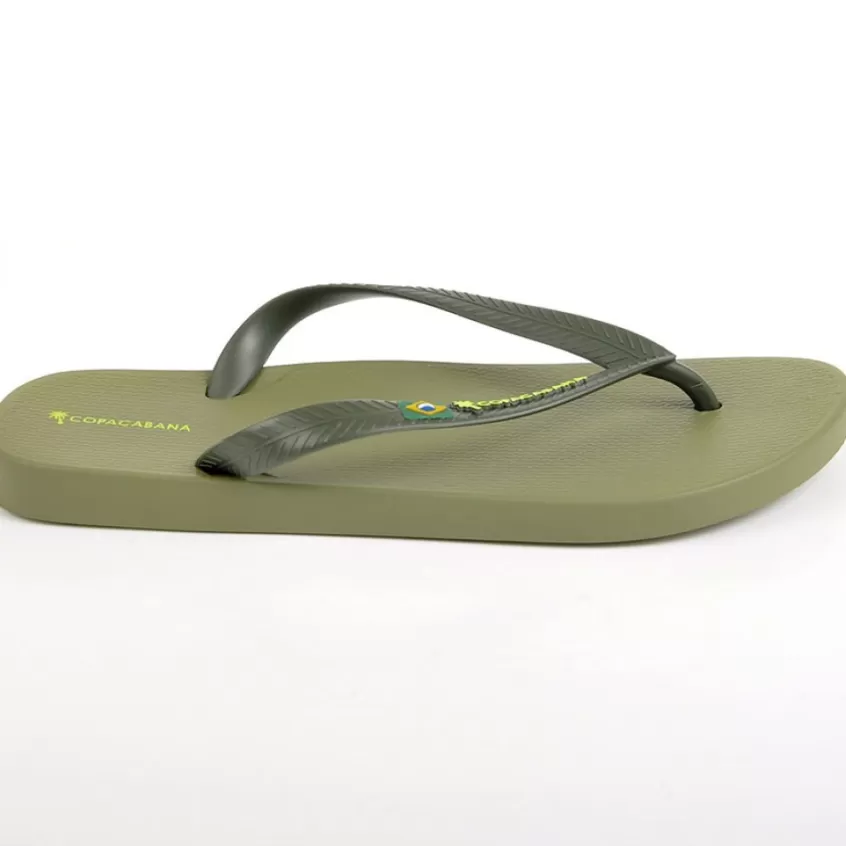 Mules, Tongs | COPACABANA Tongs Homme Kaki