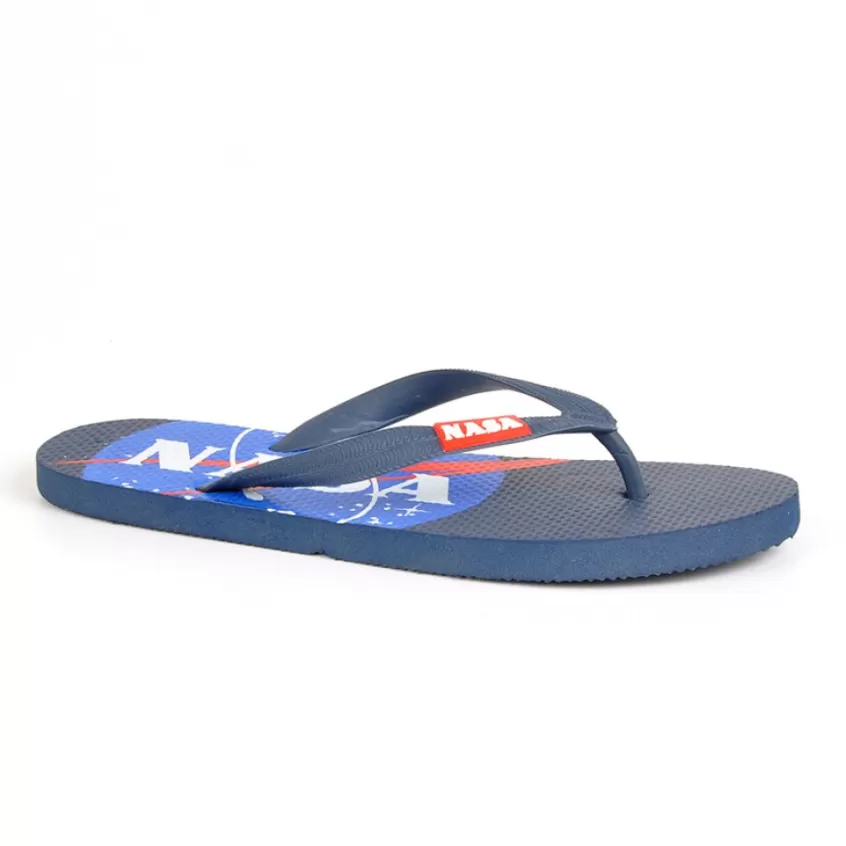 Mules, Tongs | NASA Tongs Homme Bleu Marine